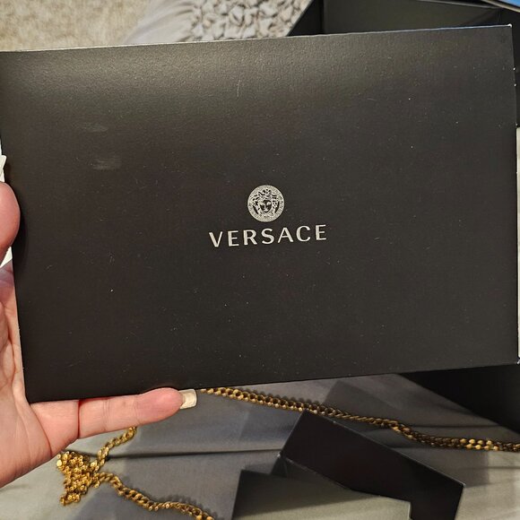 Versace La Medusa Envelope Clutch - Picture 5 of 7